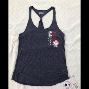 Women’s Under Armour Texas Rangers Tank Top NWT